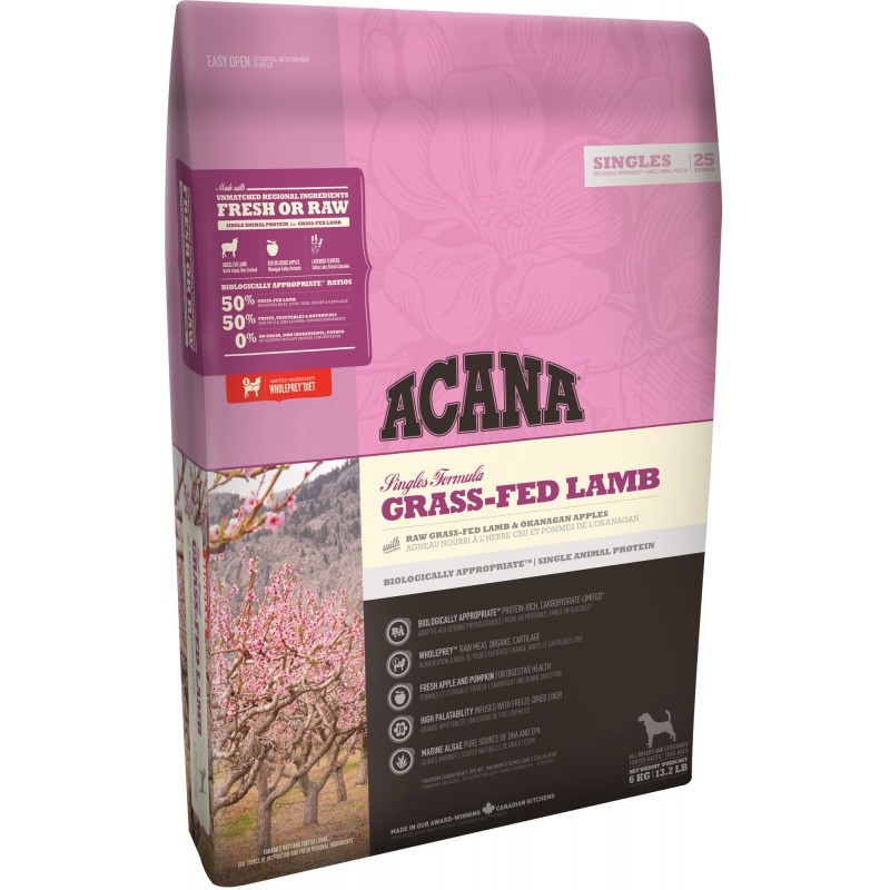 Acana Singles Grass-Fed Lamb 2kg