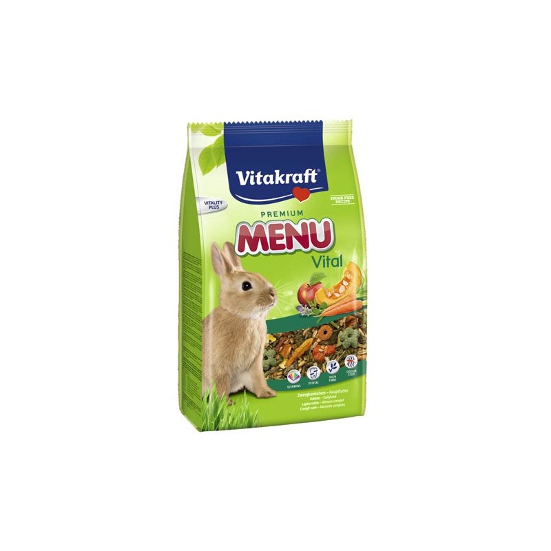 Vitakraft Menu Vital Conejo Enano 3kg