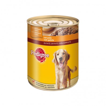 Pedigree Perro Pollo Lata 800g (x12)