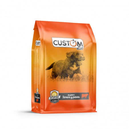 Custom desayuno puppy ternera patata 6kg