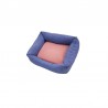 Siesta Cama Azul Royal Rosa Palo 55cm