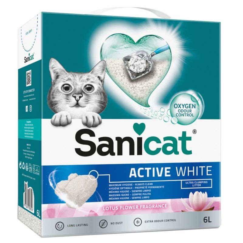 Sanicat Active White Lotus Flower 6 litros