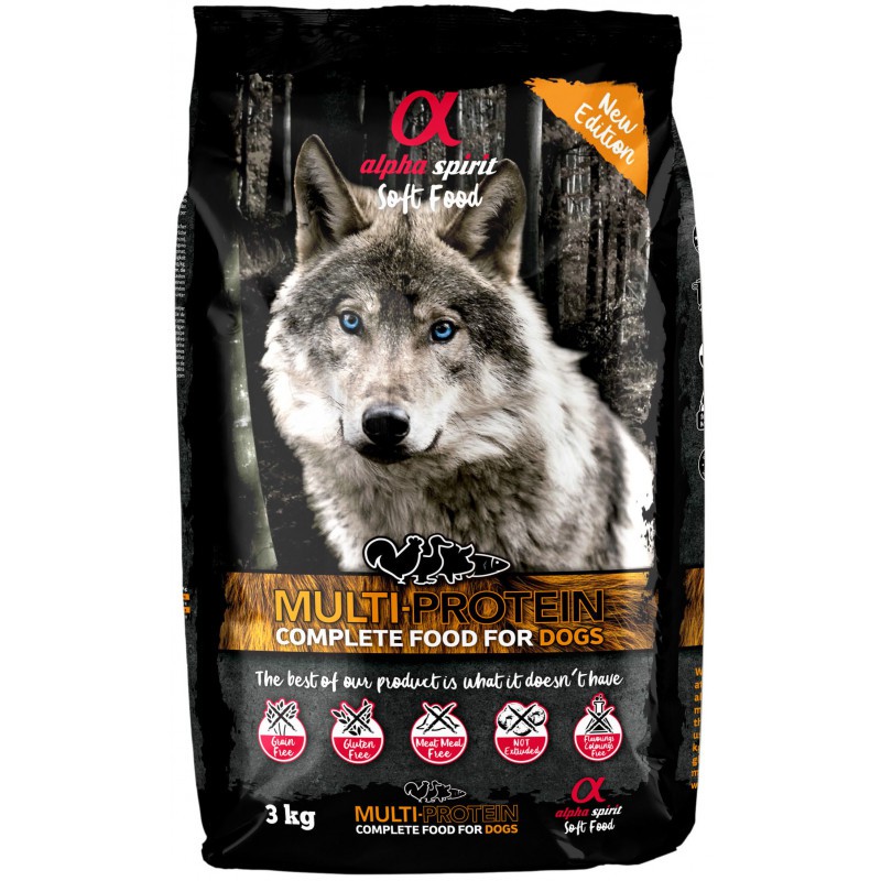 Alpha Spirit Semihumedo Multiprotein 3kg