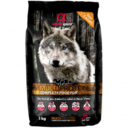 Alpha Spirit Semihumedo Multiprotein 3 kg