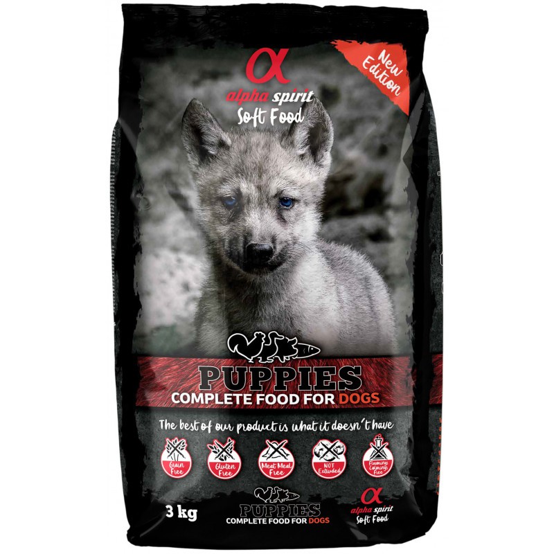 Alpha Spirit Semihumedo Puppies 3 kg