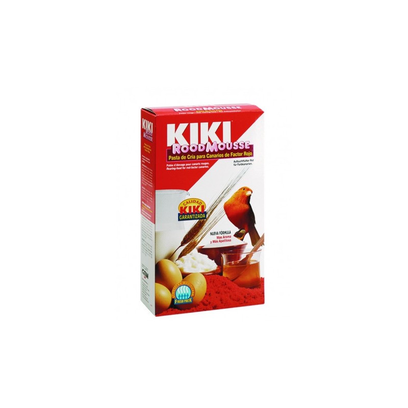 Kiki Rood Mousse Rojo 300gr pasta cría