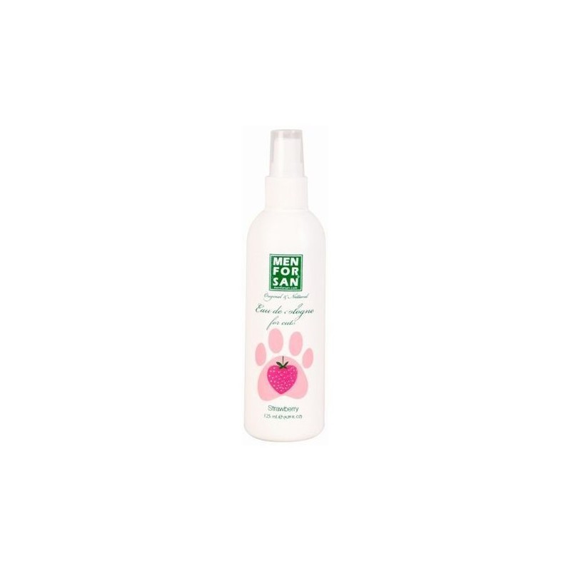 Menforsan Agua de colonia fresa para gatos 125 ml