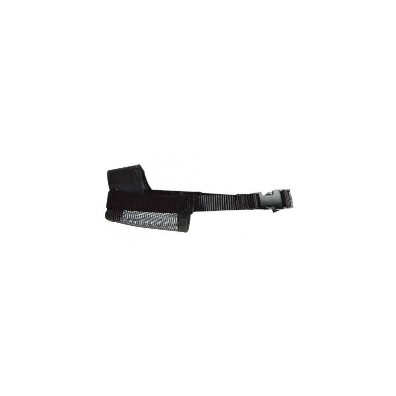 Bozal Nylon Negro M 16-18cm