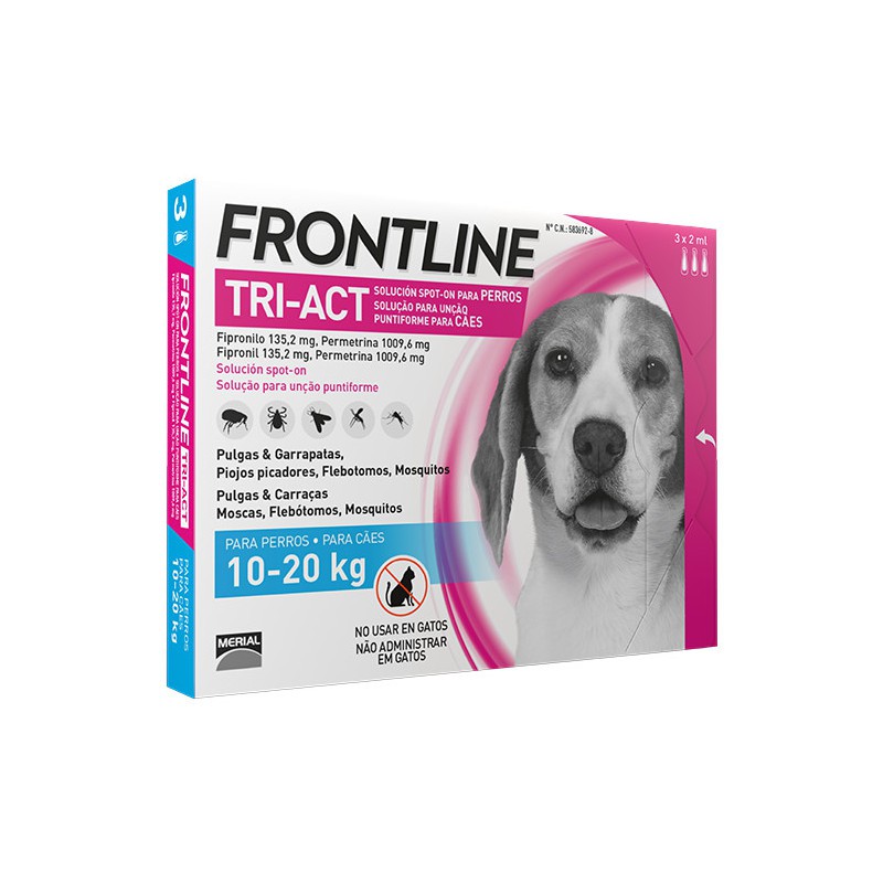 Frontline Tri-Act 10-20Kg 3P