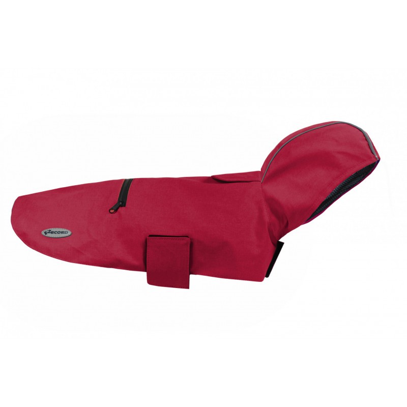 Impermeable Capucha Diran Rojo T20