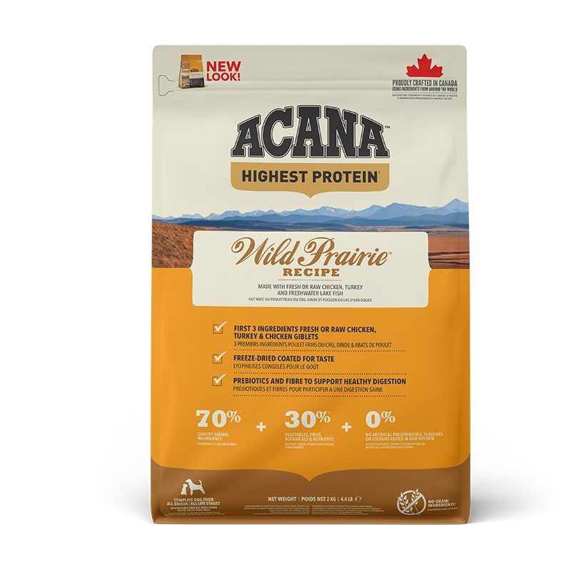 Acana Dog Wild Prairie Recipe 2kg