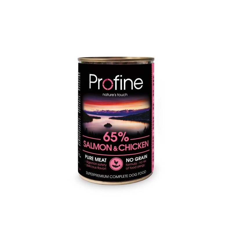 Profine lata Salmón y Pollo 6x400gr