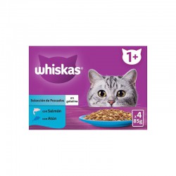 Whiskas 4 Core Selección Pescado 4x85gr (13und)