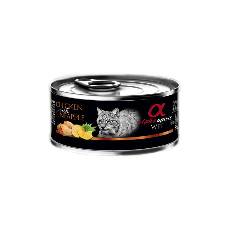 Alpha Lata Gato Boquerón Manzana 6x200gr