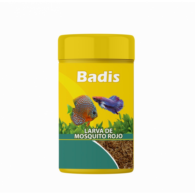 Badis Larva de Mosquito Rojo 100ml 13gr