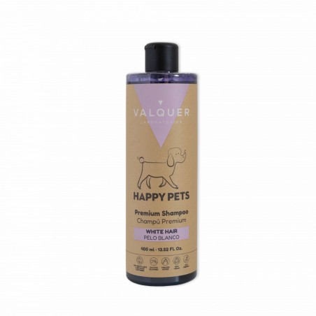 Happy Pet Champu Vegan Pelo Blanco 400ml