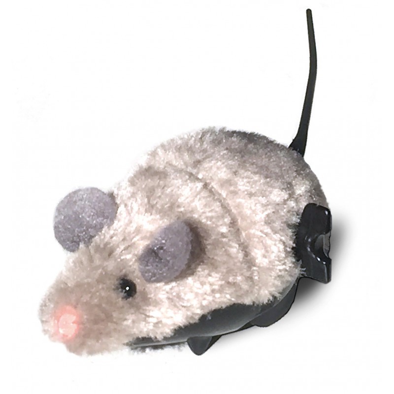 Raton Peluche 8cm con Mecanismo Cuerda